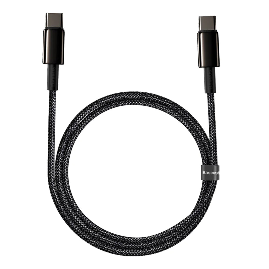 Baseus Tungsten Gold USB-C to USB-C Cable 100W 2m