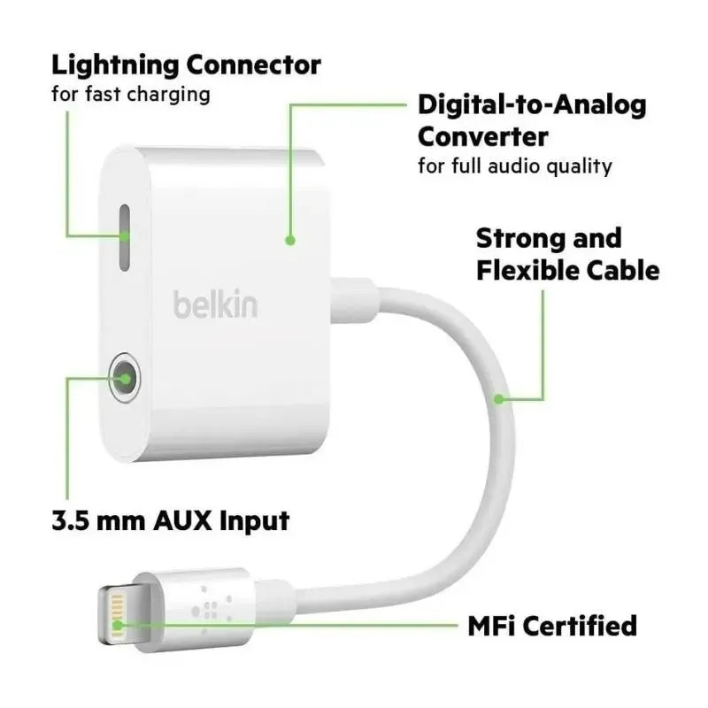 Belkin 3.5mm Audio + Charge Rockstar