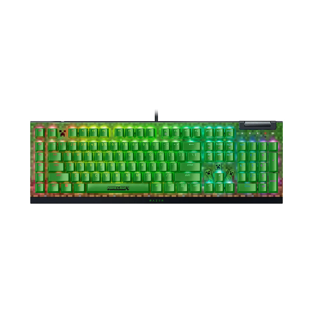 Razer BlackWidow V4 X Minecraft Edition Gaming Keyboard