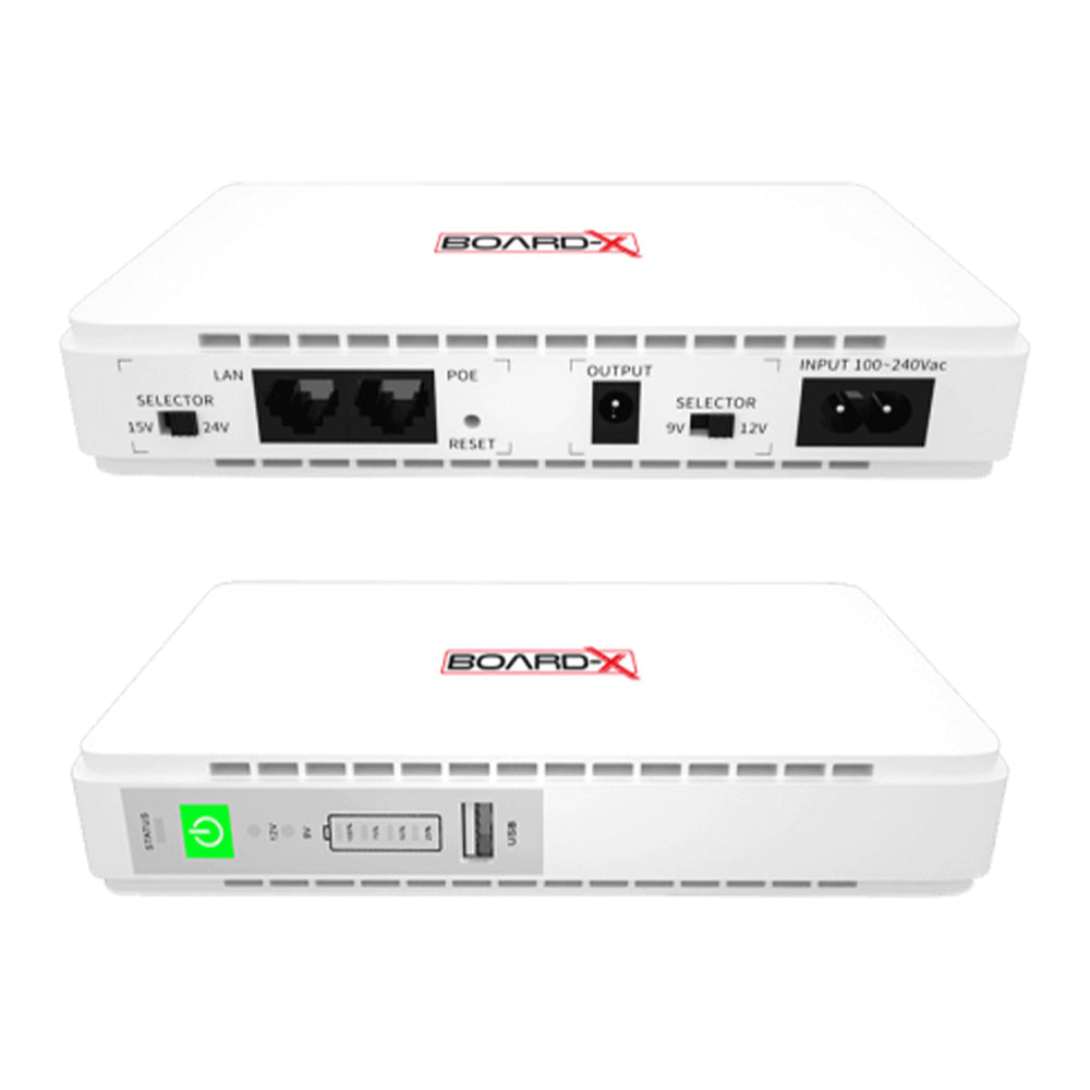 Board-X DC UPS for Routers Bx-10800P Poe