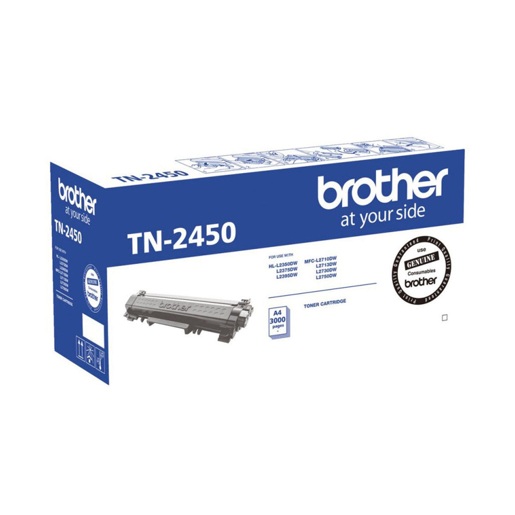 Brother TN-2455 Ink Printer Toner - Black