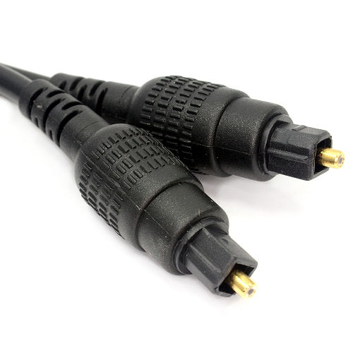 Conqueror Fiber Optic Cable Toslink to Toslink 1.5 Meter Black - C117F