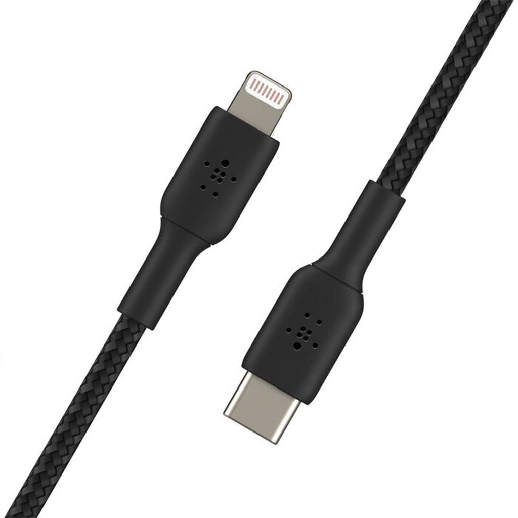 Belkin, BoostCharge Braided USB-C to Lightning Cable, 1m / 3.3ft