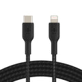Belkin, BoostCharge Braided USB-C to Lightning Cable, 1m / 3.3ft