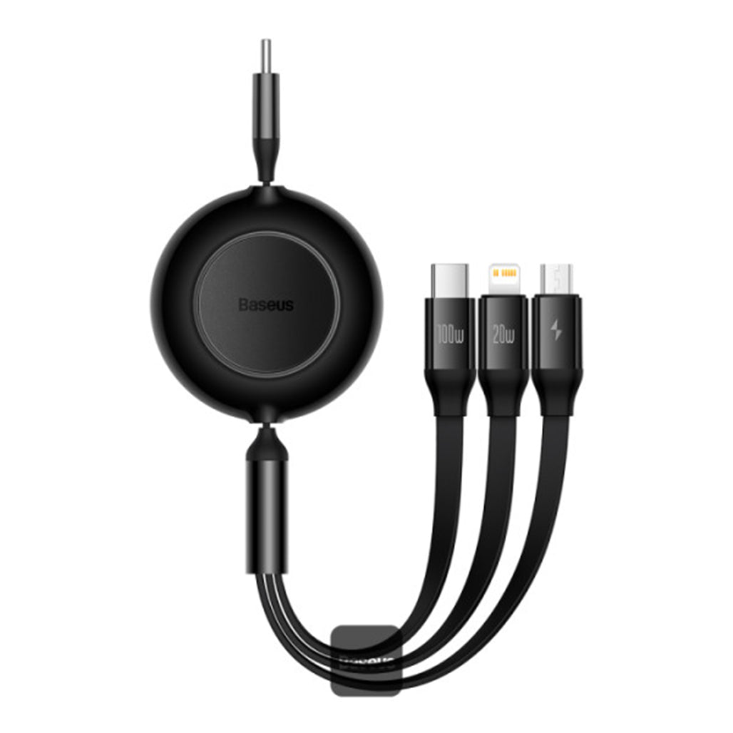 Baseus Bright Mirror 2 Series Retractable 3-in-1 Cable