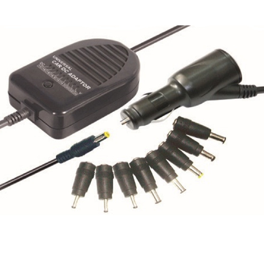 Laptop Charger Universal Adjustable 15 to 24 Volt 6A DC Car Adapter 70 Watt - CH61