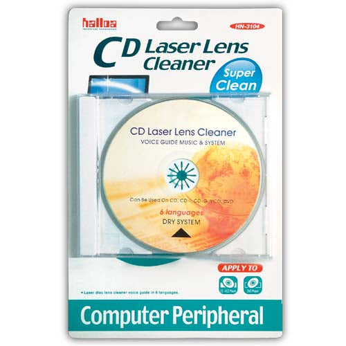 Halloa CD / DVD Laser Lens Cleaner Dry - HN3104