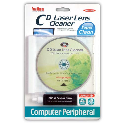 Halloa CD / DVD Laser Lens Cleaner Wet - HN3103