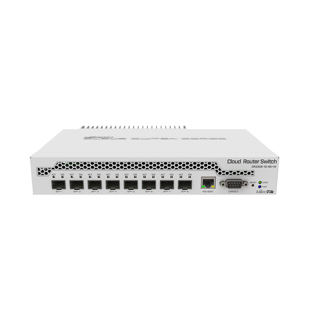 MikroTik CRS309-1G-8S+IN Desktop Switch