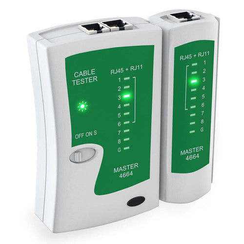 Cable Tester for RJ45 and RJ11
