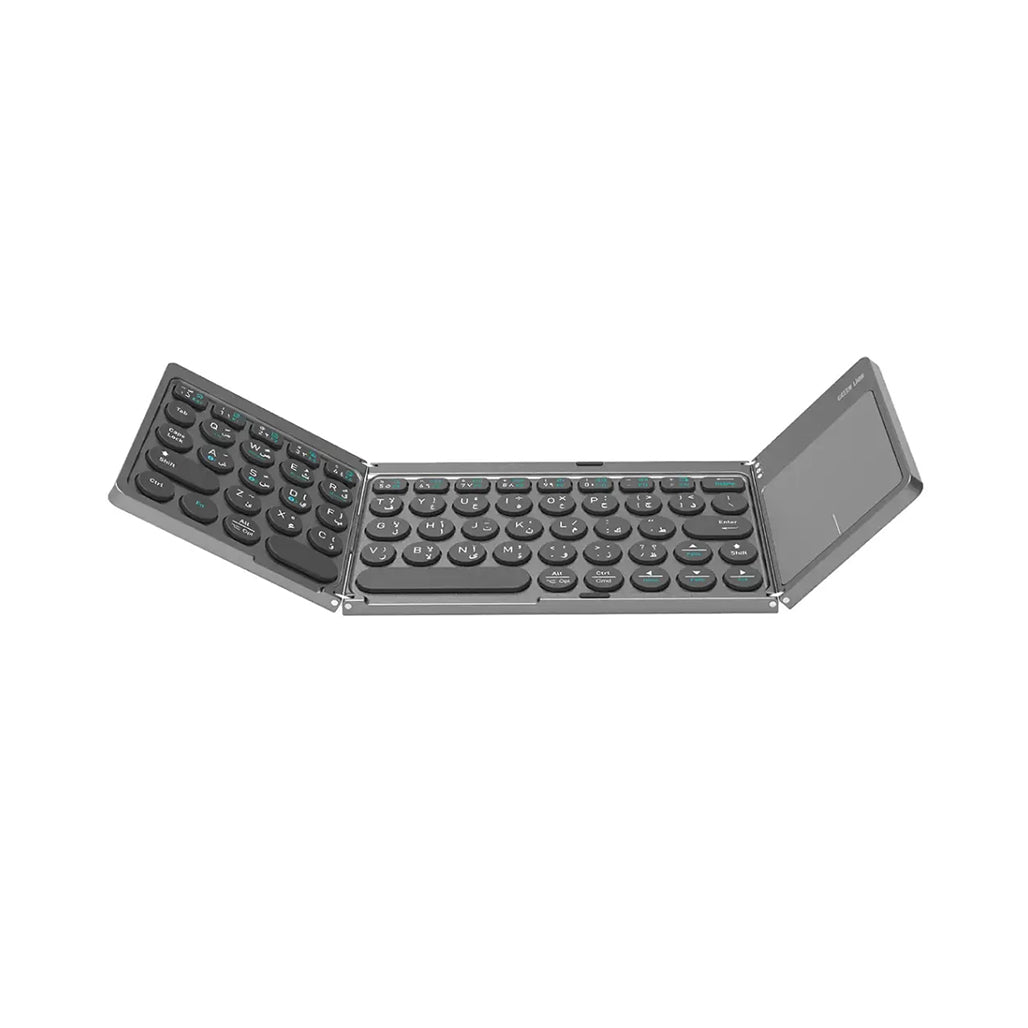 Green Lion Tri-Fold Wireless Keyboard Scissor-Switch Structure