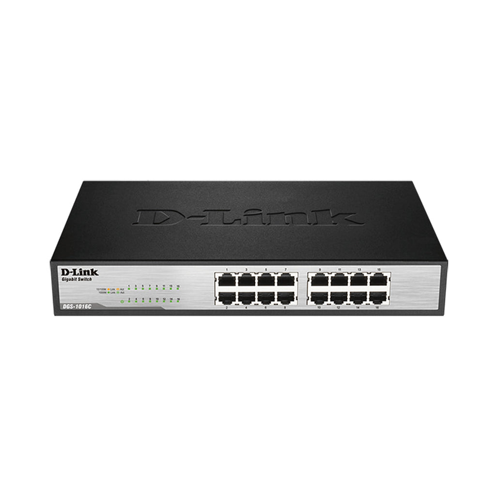 D-Link 16-Port Gigabit Unmanaged Switch | DGS-1016C