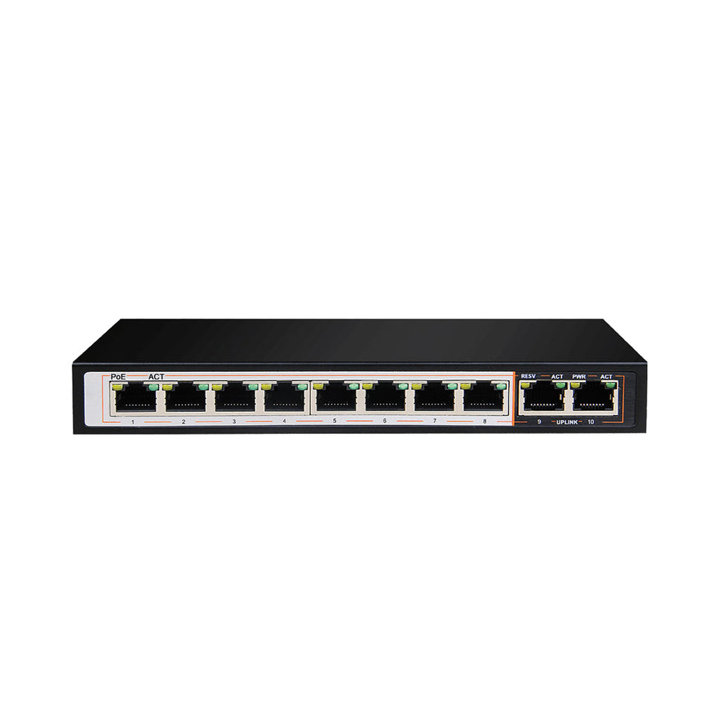 D-Link 10-Port Gigabit PoE Switch - DGS-F1010P-E/E