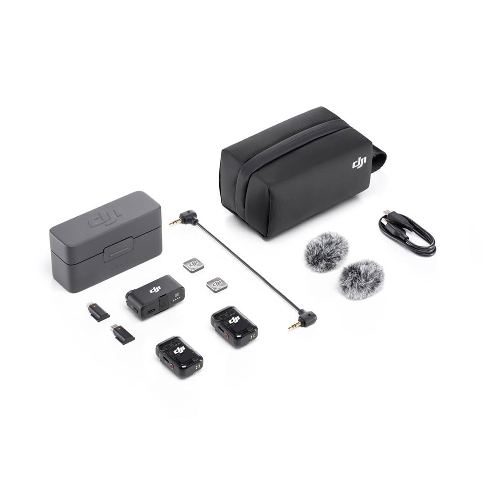 DJI Mic 2 (1 TX + 1 RX) Wireless Microphone