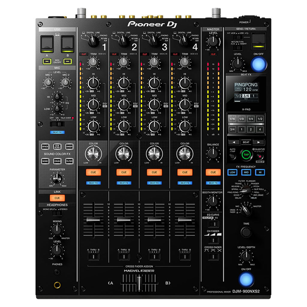 Pioneer DJM-900NXS2 4-channel professional DJ mixer