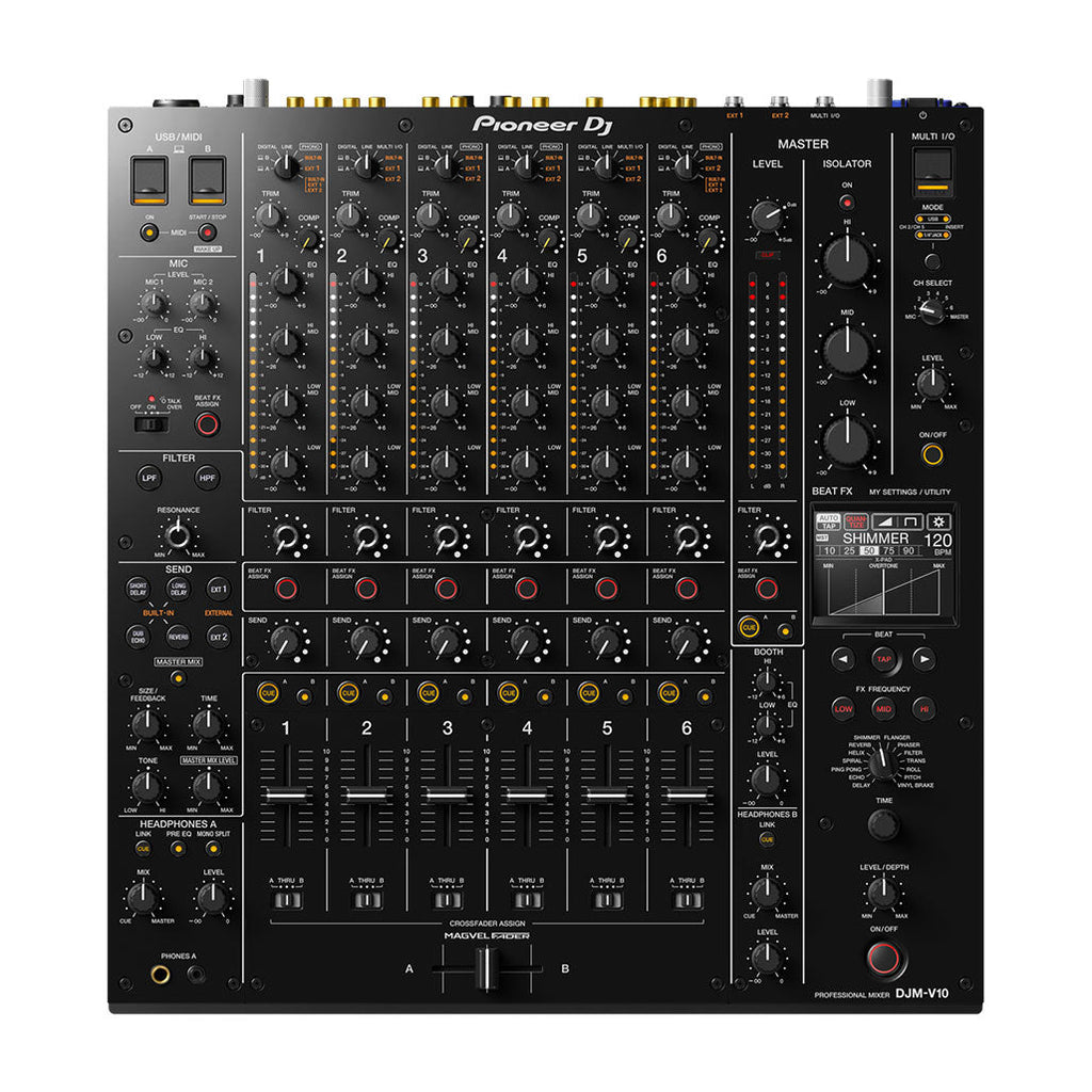 Pioneer DJM-V10-LF - 6-Channel Professional DJ Mixer