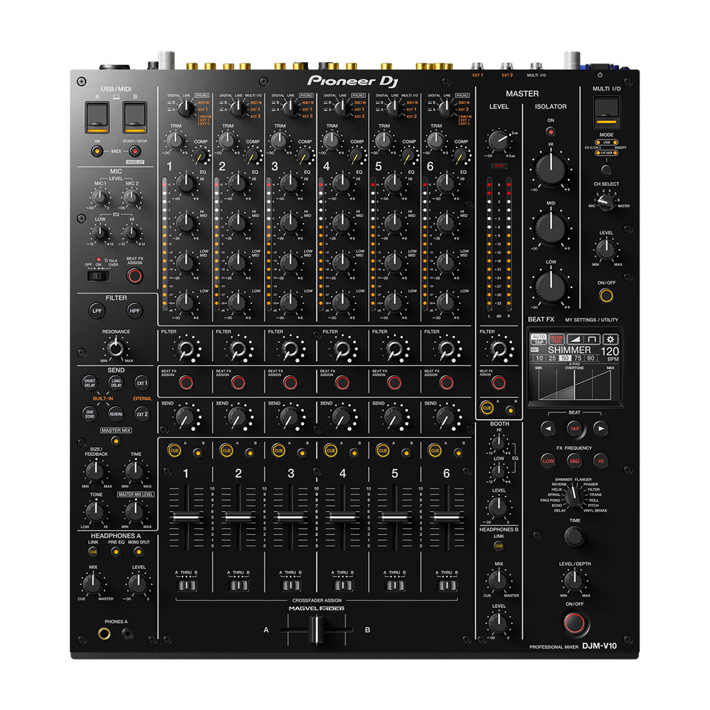 Pioneer DJM-V10-LF - 6-Channel Professional DJ Mixer