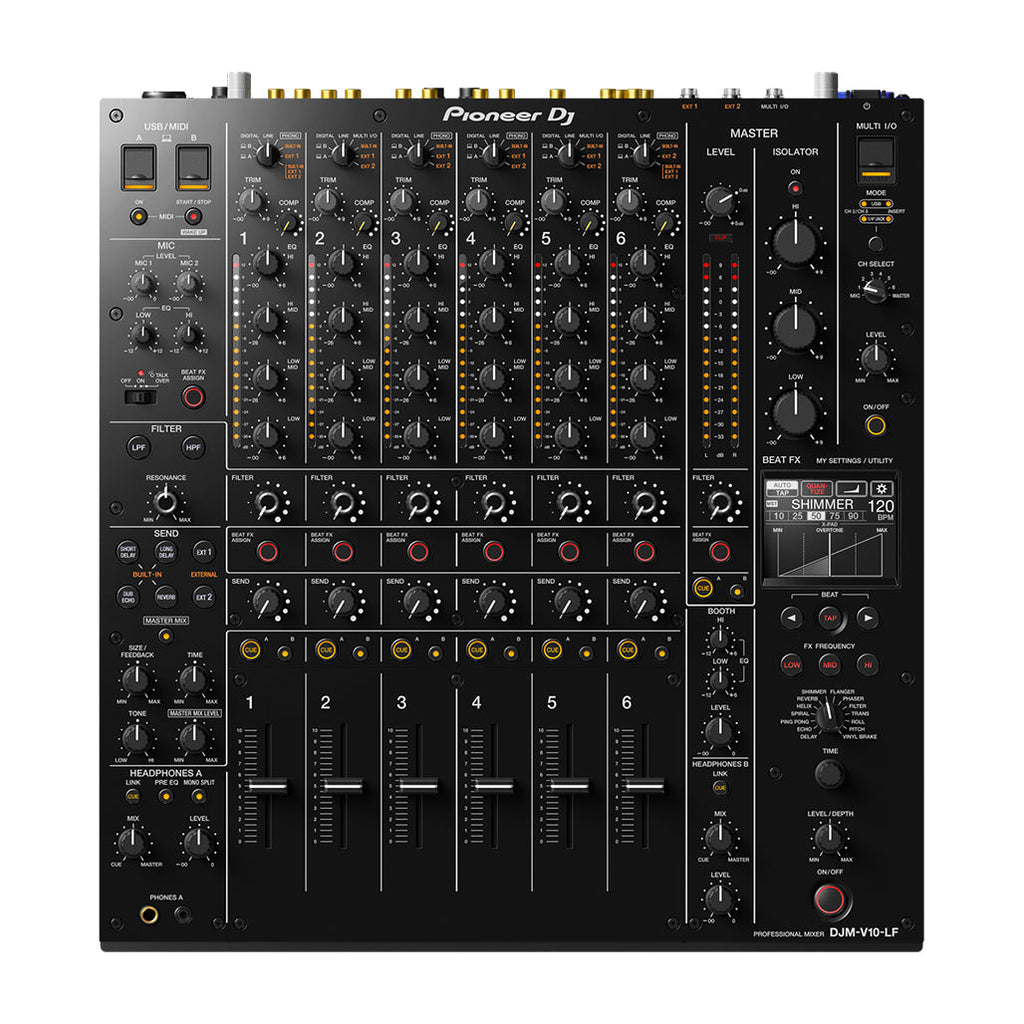 Pioneer DJM-V10-LF - 6-Channel Professional DJ Mixer
