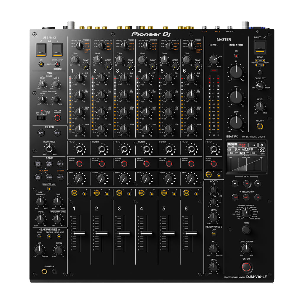 Pioneer DJM-V10-LF - 6-Channel Professional DJ Mixer