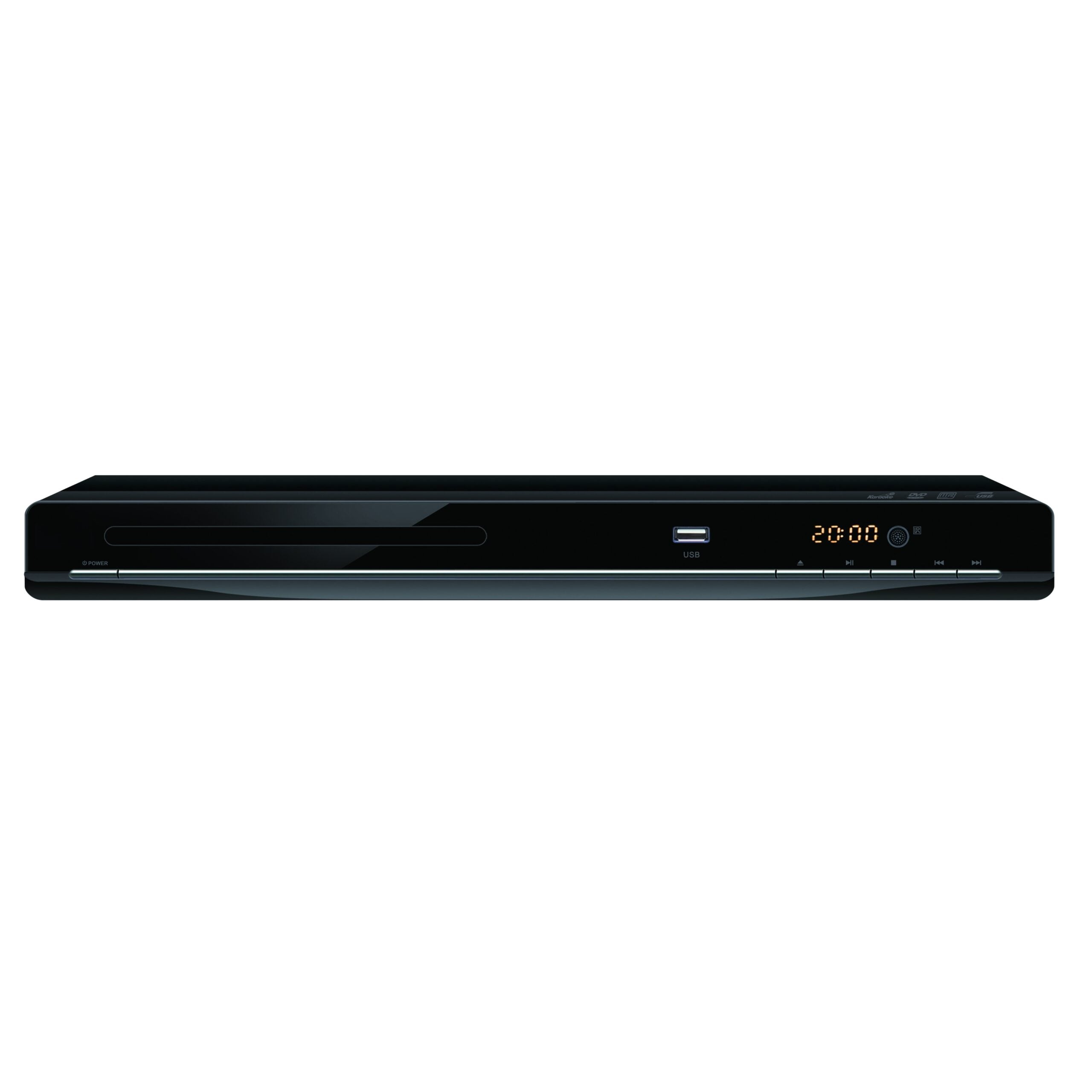 Coby, DVD Player with USB Input, 5.1 Channel, Coaxial, S-video, Y/Pb/Pr, Video, HDMI Outputs - 699