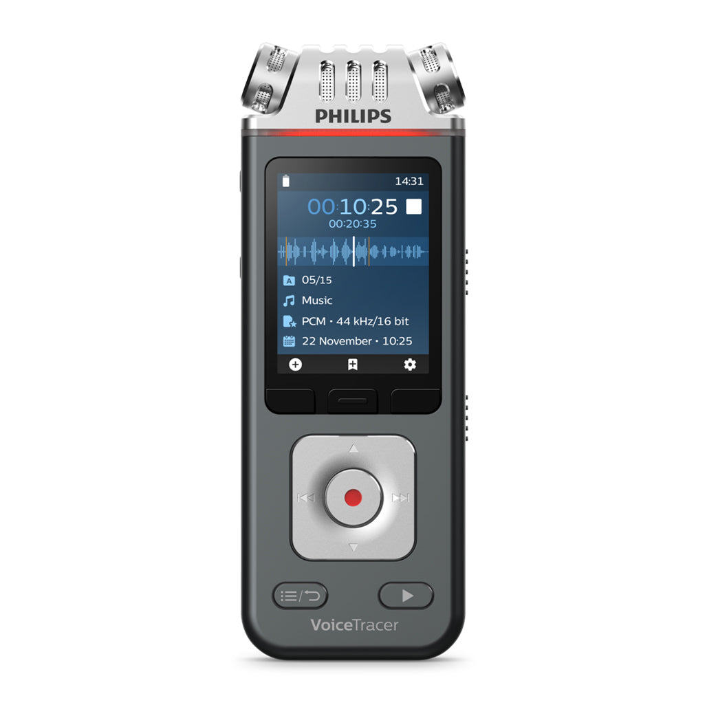 Philips VoiceTracer DVT6115 Audio Recorder
