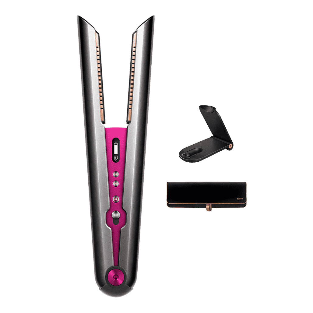 Dyson Corrale straightener (Nickel/Fuchsia)