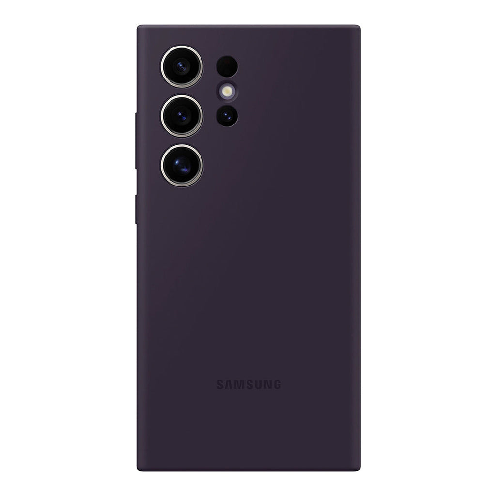 Samsung Galaxy S24 Ultra Silicone Case Dark Violet | EF-PS928