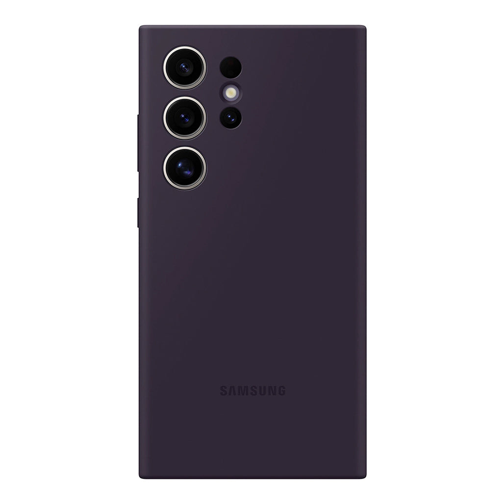 Samsung Galaxy S24 Ultra Silicone Case Dark Violet | EF-PS928
