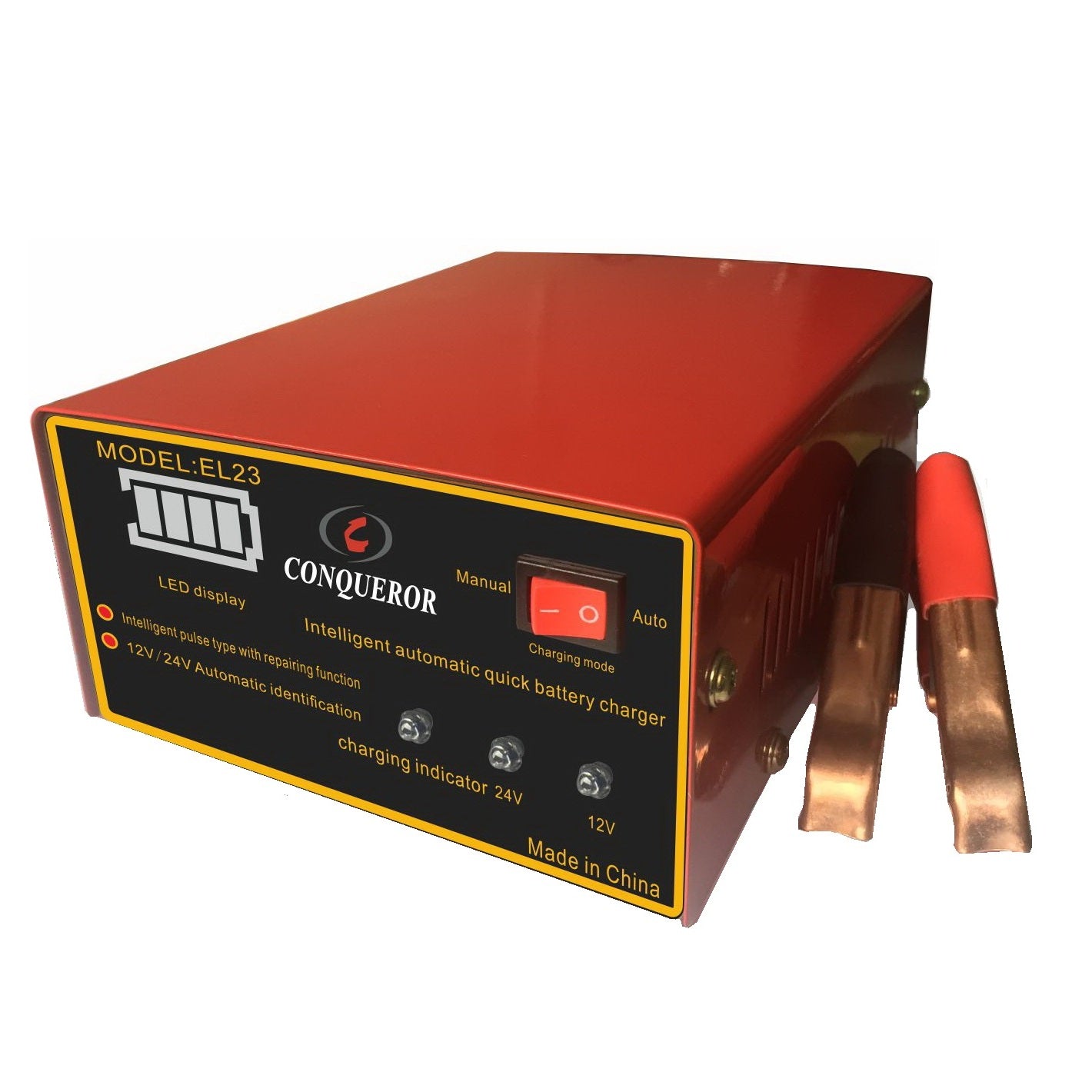 Conqueror Battery Charger 12V / 24 Volt 10 Amp - EL23