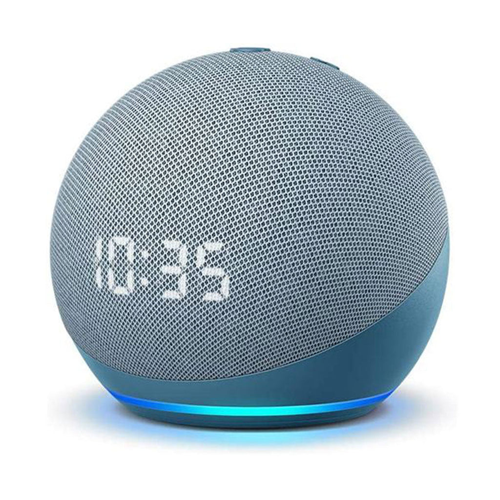 Amazon Echo Dot (4th Gen) with Clock - Smart Speaker