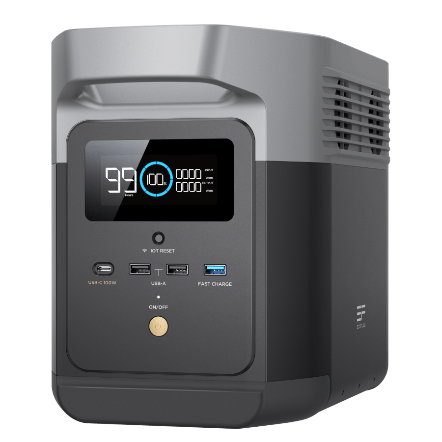 EcoFlow Delta Pro Portable Power Station EFD500 DELTAPRO-1600W-IN, 3600Wh Capacity, 7200W Ma