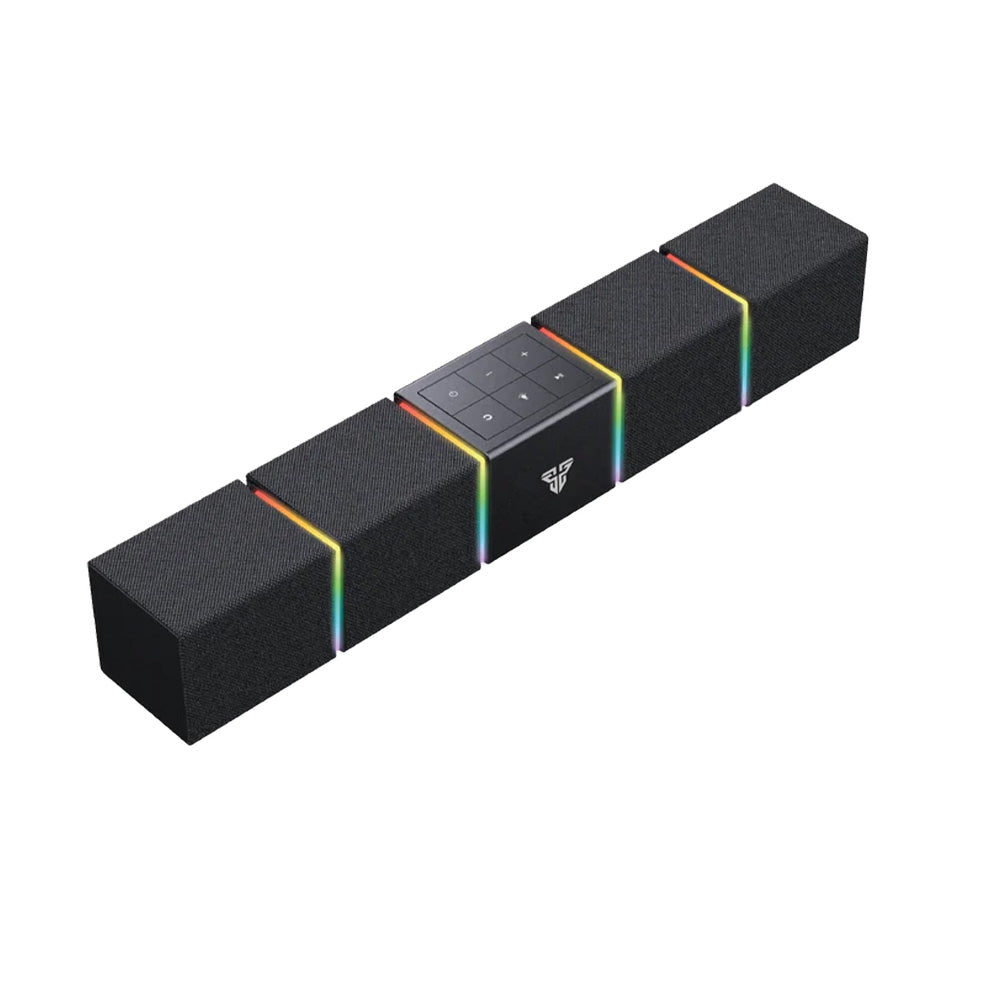 FANTECH BS163 GROOVE BAR PRO (Wired & Bluetooth) RGB Gaming Speaker, 10W + Built-in Microphone