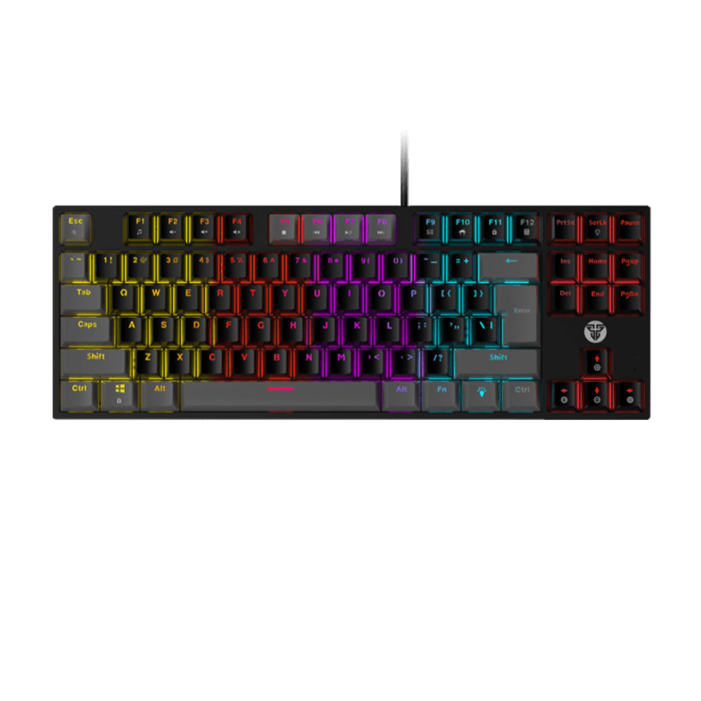 Fantech Keyboard Mk876 - Atom Tkl Rgb Mechanical Switch 87 Keys