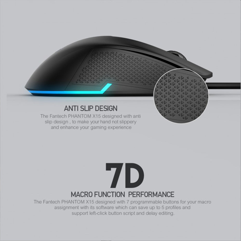 Fantech X15 PHANTOM - RGB Gaming Mouse