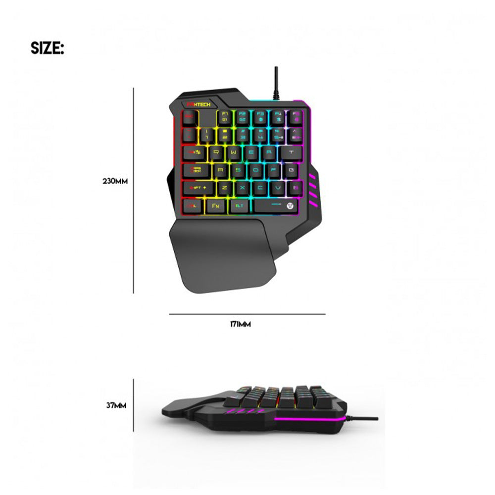 Fantech ARCHER K512 RGB One Hand Feel Mechanical Gaming Keyboard