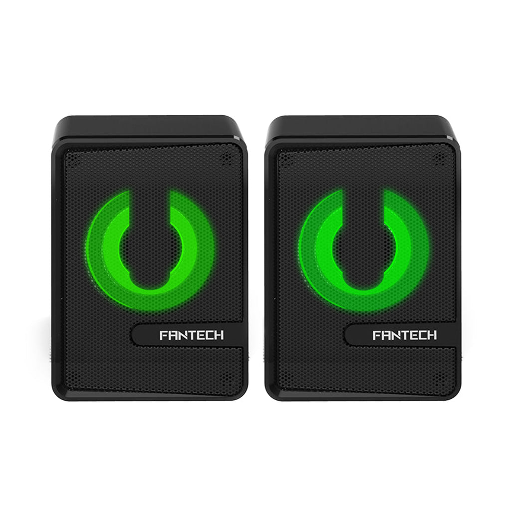 Fantech Speaker Gs203 Beat Usb Rgb Gaming & Music (White Space Edition)