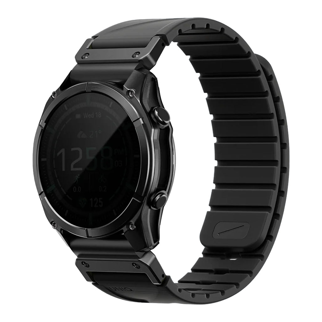 UNIQ Fluo - Garmin Dual-Secure Watch Band (22mm–26mm)