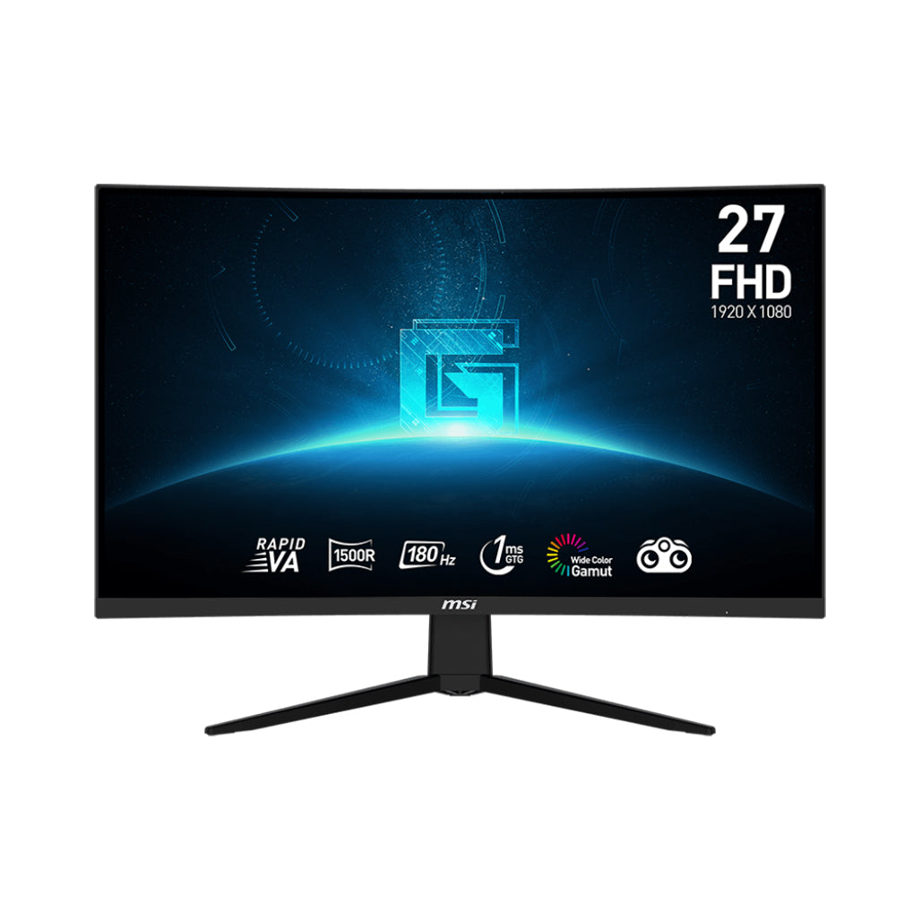 MSI G27C3F - curved gaming monitor 27" Full HD - Non-Glare 1ms 1920 x 1080 180Hz