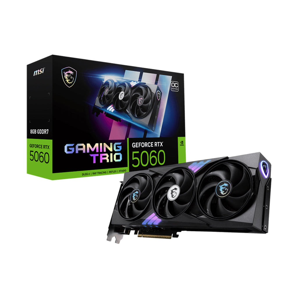 MSI GeForce RTX 5060 GAMING TRIO OC 8GB GDDR7