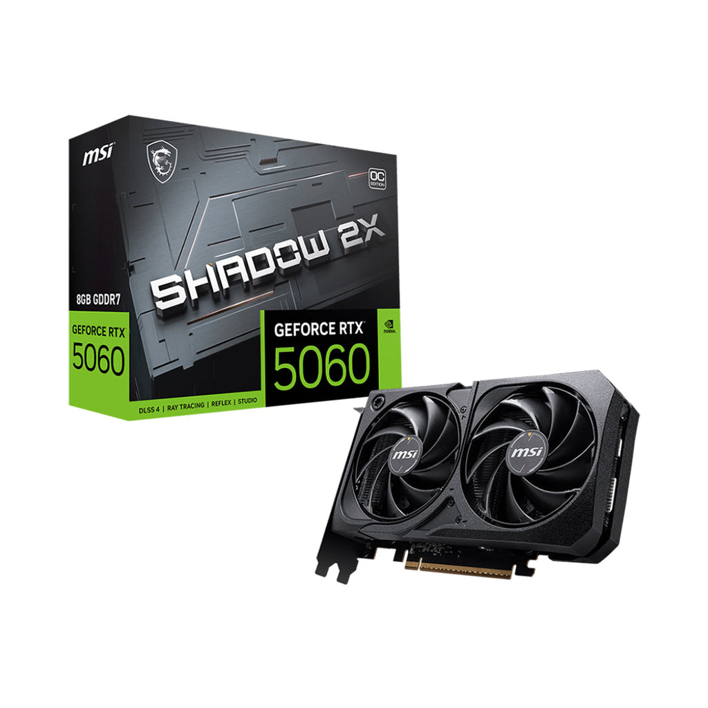 MSI GeForce RTX 5060 8G SHADOW 2X OC