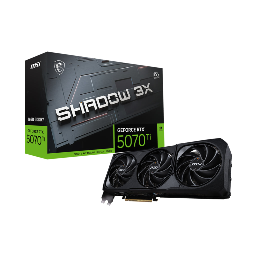 MSI GeForce RTX 5070 Ti 16G SHADOW 3X OC