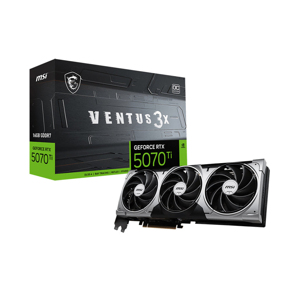 MSI GeForce RTX 5070 Ti 16GB VENTUS 3X OC