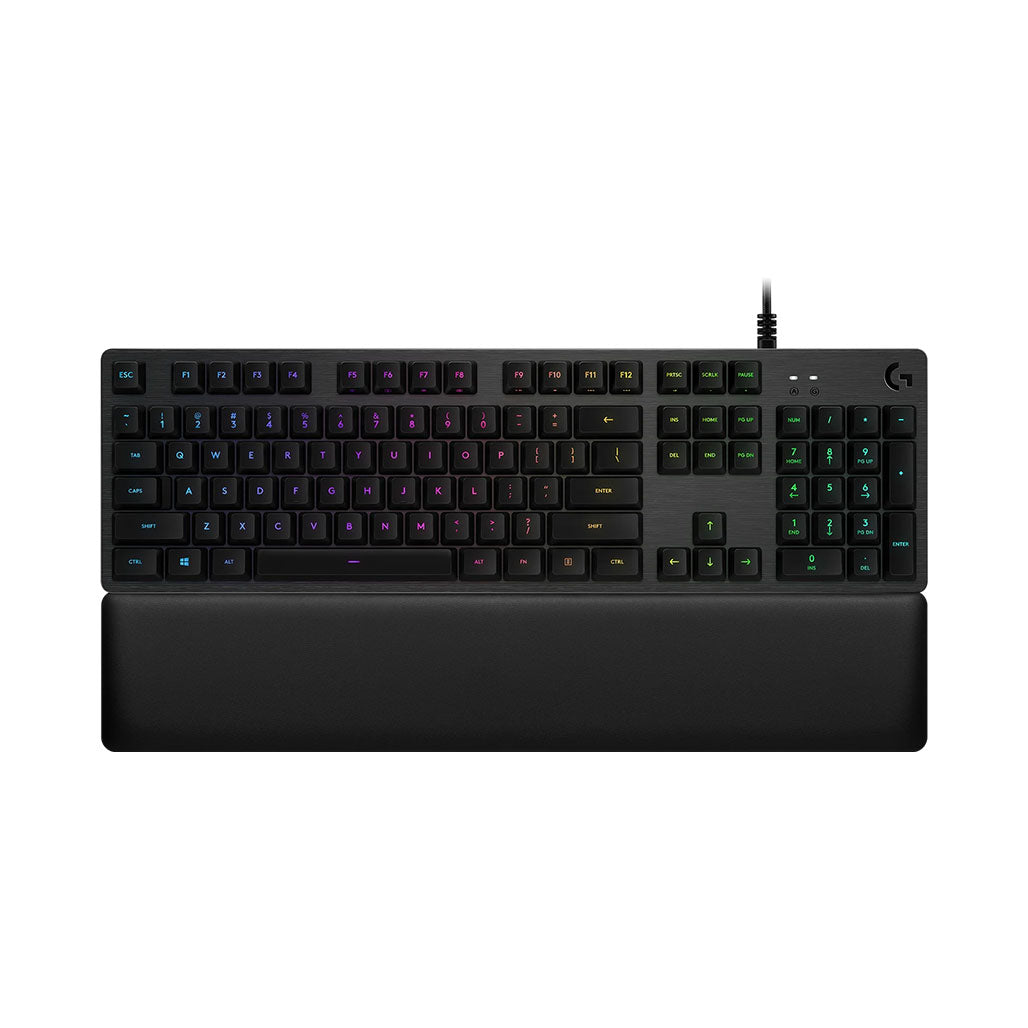 Logitech G513 Carbon - 920-008934 - Gaming Keyboard with Palmrest