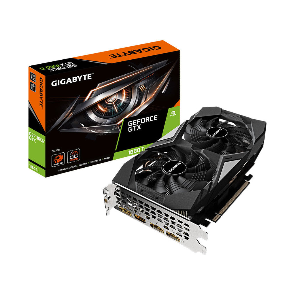 GIGABYTE GeForce GTX 1660 Ti OC 6G Graphic Card