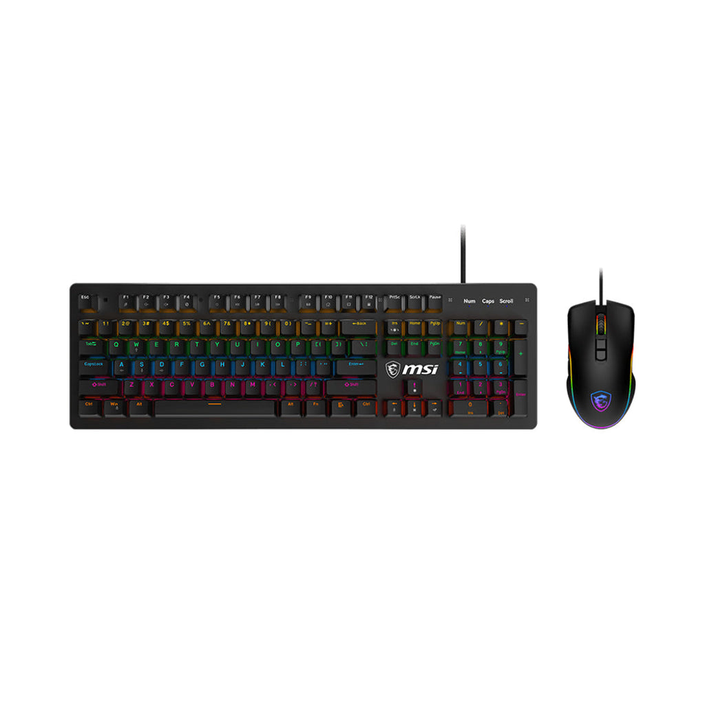 MSI Forge GK300 Gaming Keyboard and Mouse Combo S11-04US20H-HH9