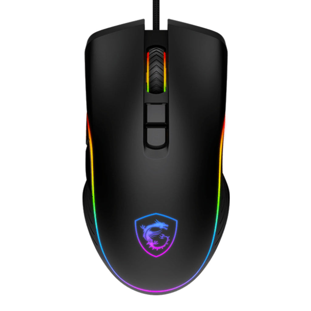 MSI Forge GM300, lightweight gaming USB gaming mouse, up to 7200 DPI