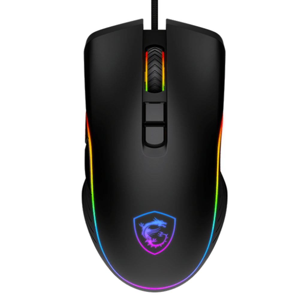 MSI Forge GM300, lightweight gaming USB gaming mouse, up to 7200 DPI