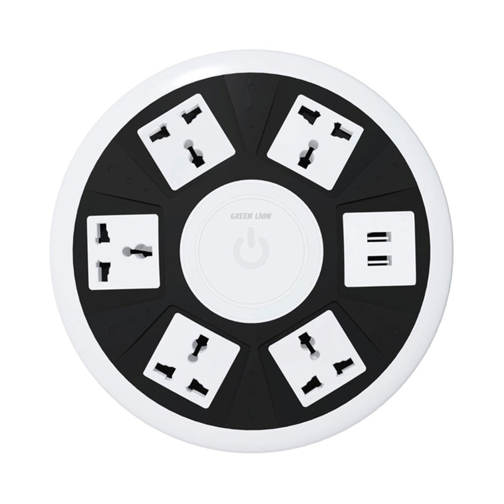 Green Lion 7-in-1 Power Socket with USB & Fast Charging