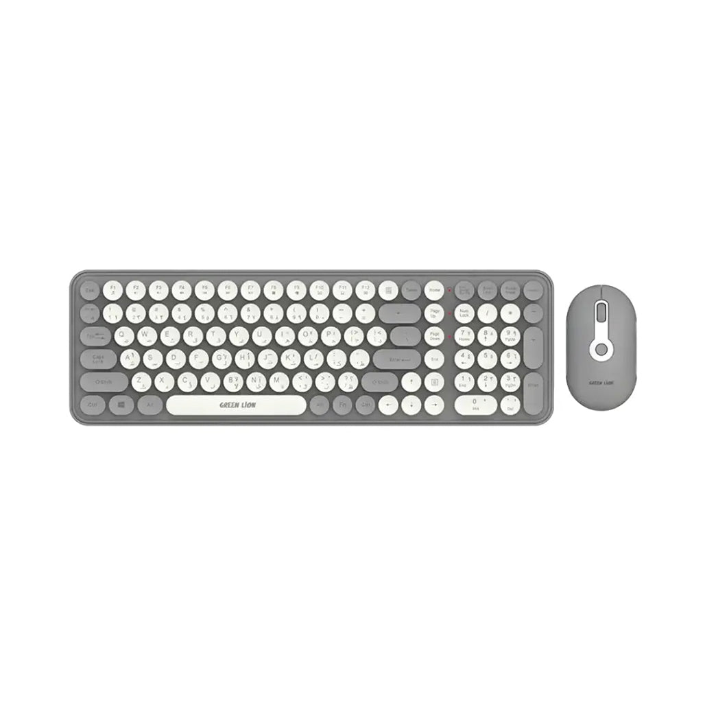 Green Lion GKM-300 Wireless Keyboard and Mouse Combo