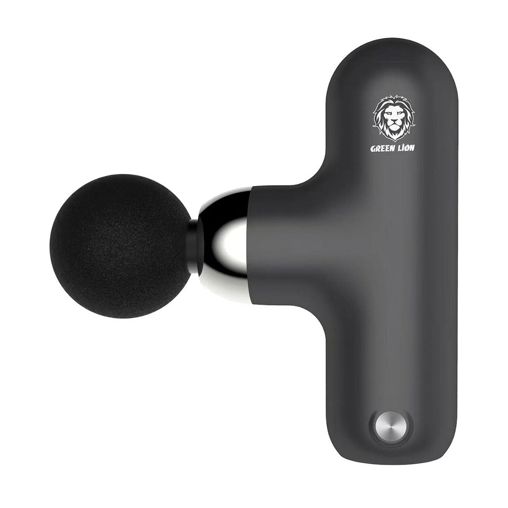 Green Lion GNMIMGUNPBK Mini Massage Gun